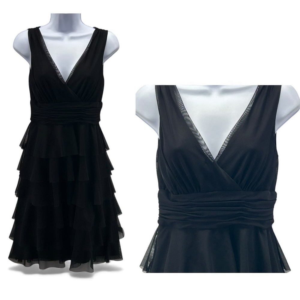 Calvin Klein Babydoll Dress Black 4